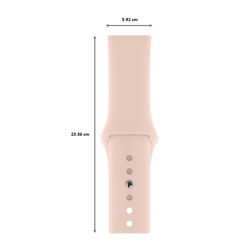 Apple watch band store pink sand 42mm